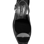 Mid-heel Slingback Pumps 8141 Vitello Black