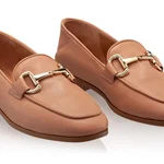 Women Casual Loafers 8449 Bottalato Cipria