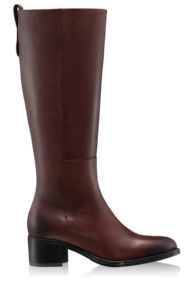 Women Leather Boots 5934 Vitello Brown