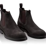 Men Leather Casual Boots  7691 Crosta Brown