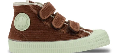 S.D.KID VEL.CORD W BROWN/MINT