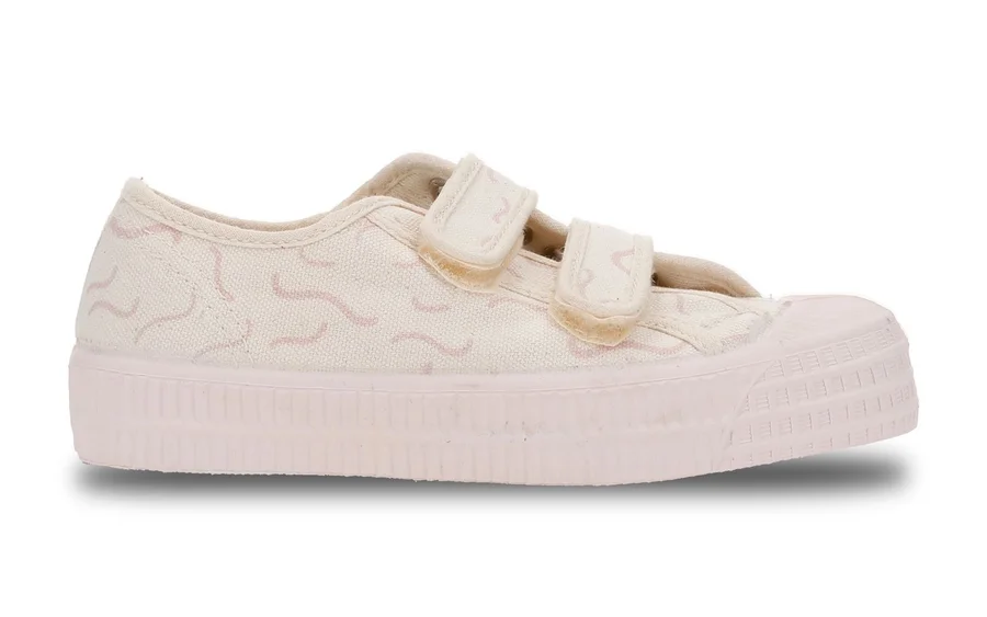 S.M.Kid Velcro beige/pink