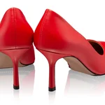 High-heel Pointed Toe Pumps 8026 Vitello Red