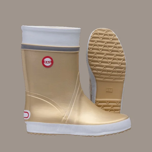 Hai Shiny boot metallic shades