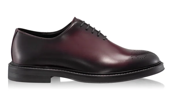 Men Genuine Leather Elegant Shoes 7657 Abrazivato Bordo
