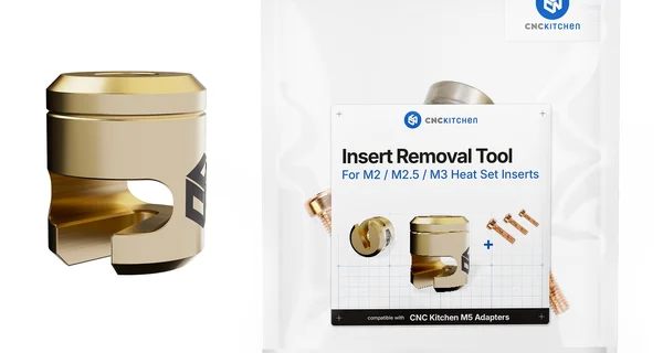 Insert Removal Tool V2 for M2, M2.5 & M3