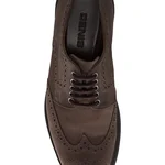 Men Suede Leather Loafers 7664 Crosta T. Moro