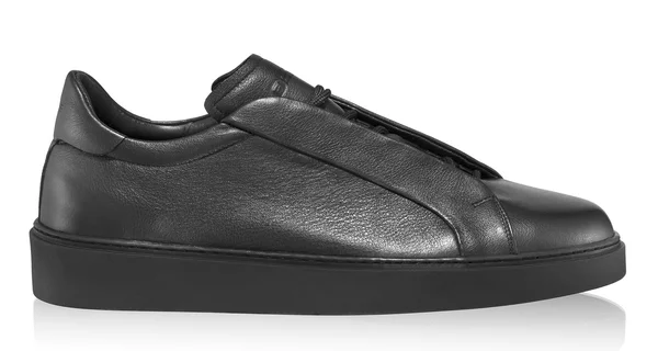 Men Leather Sport Shoes 7772 Vitello Black