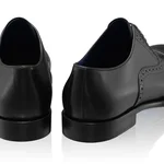 Men Handmade Elegant Shoes 7738 Vitello Black