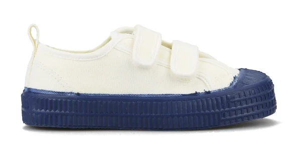S.M.KID VELCRO 10 WHT/938 NAVY