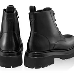 Women Leather Boots 7932 Vitello Black