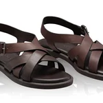 Women's leather sandals 8351 Vitello T.Moro