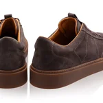 Men Suede Leather Sport Shoes 7610 Crosta Tortora