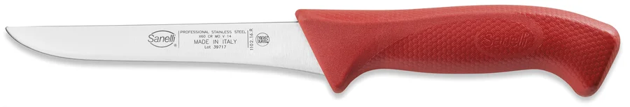 Sanelli Coltello Disosso Cm.16 Rosso