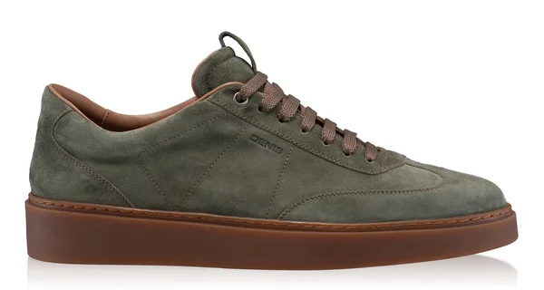 Men Suede Leather Sport Shoes 7610 Crosta Militare