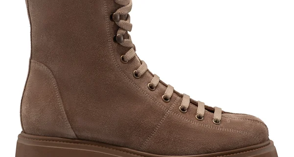 Women Leather Casual Boots 6303 Crosta Taupe