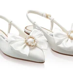 Women's Ballerinas 8343 Vitello White
