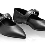Women Ballerina Flats 8231 Vitello Black