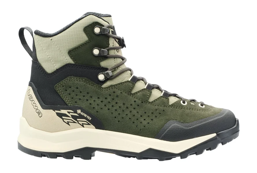 LOWA® EXPLORER GTX MID WS - DARK GREEN/PANNA