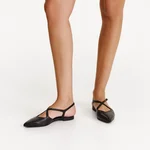 Women's Ballerinas 8391 Vitello Black