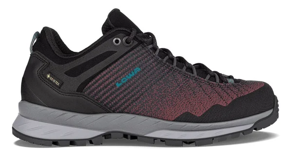 CAREZZA GTX LO WS - BLACK/BROWN ROSE