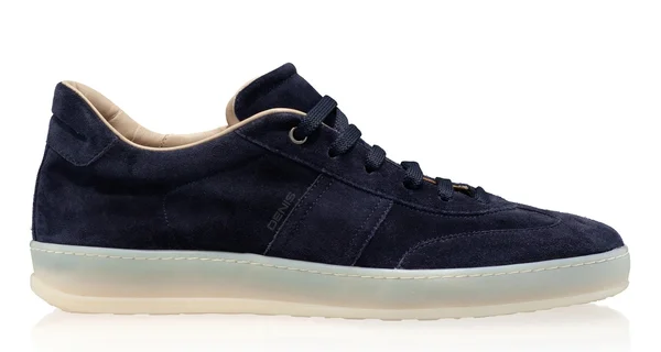 Men Sport Shoes 7703 Camoscio Blue