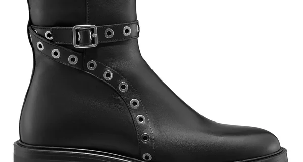 Women Leather Boots 8167 Vitello Black