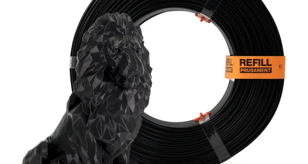 Prusament PLA Jet Black 900g Refill (NFC Compatible)