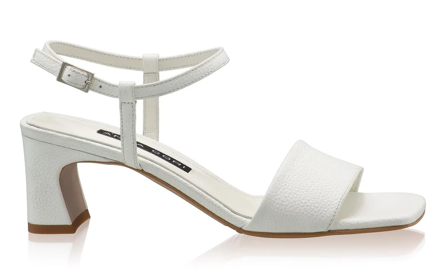 Women Leather Sandals 8470 Bottalato Panna