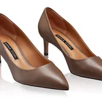 Mid-heel Pointed Toe Pumps 8220 8220 Vitello Palude