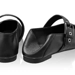 Women Ballerina Flats 8231 Vitello Black