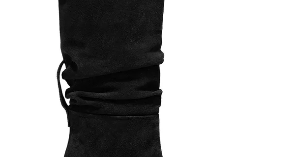High-heel Suede Boots 5641 Camoscio Black