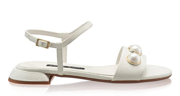 Women Leather Sandals 8310 Bottalato Panna