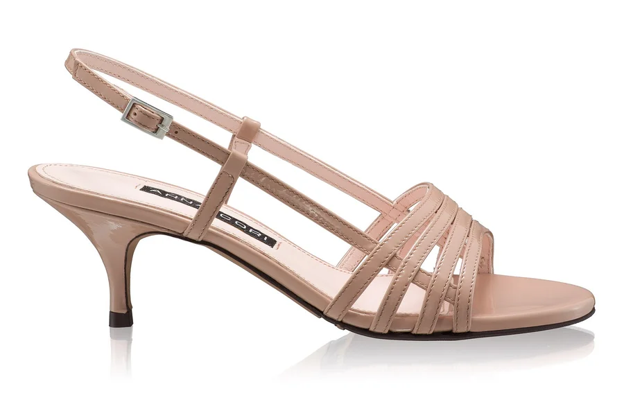 Women Leather Sandals 8518 Lac Nude