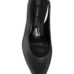 Mid-heel Slingback Pumps 8502 Vitello Black
