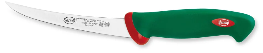 Sanelli Coltello Disosso Curvo Stretto Flessibile Cm.15