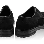 Men Leather Loafers 7740 Crosta Black