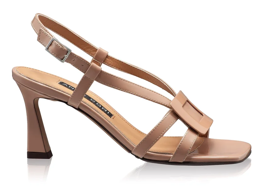 Women Leather Sandals 8321 Lac Nude