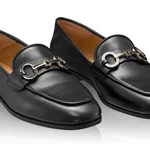 Women Casual Loafers 8520 Vitello Black