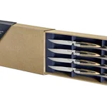 Coffret Table Chic Bouleau Lamellé - Nouvelle collection