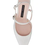 Mid-heel Slingback Pumps 8460 Vitello White