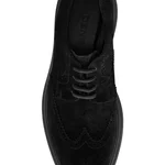 Men Genuine Leather Loafers7655 Crosta Black