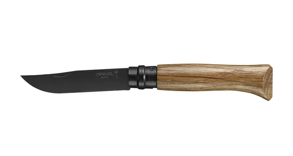 Couteau lame noire, N°08 Chêne Black