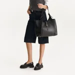 Women Casual Leather Loafers 8165 Vitello Black