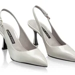 Mid-heel Slingback Pumps 5728 Lac Gray