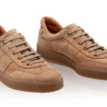 Women leather sport shoes 8066 Camoscio Biscotto