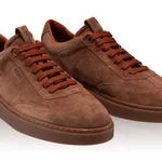 Men Suede Leather Sport Shoes 7610 Crosta Maro