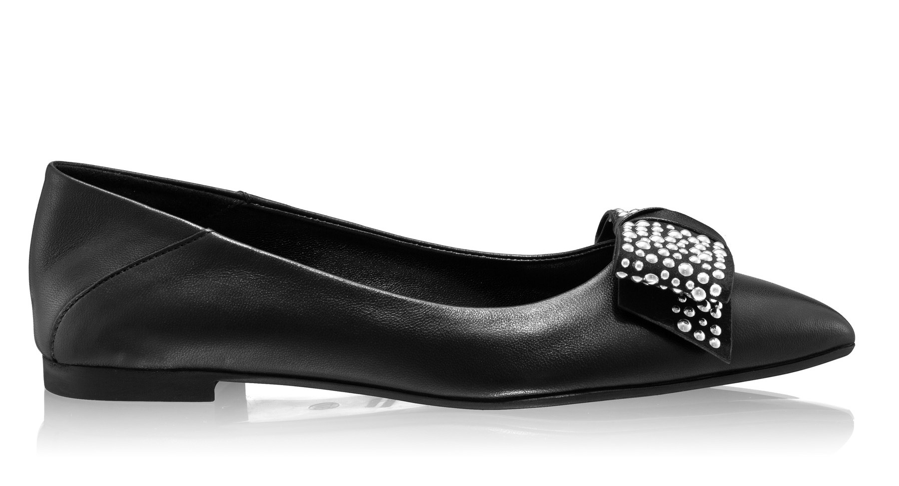 Ballerina Flats 8101 Vitello Black