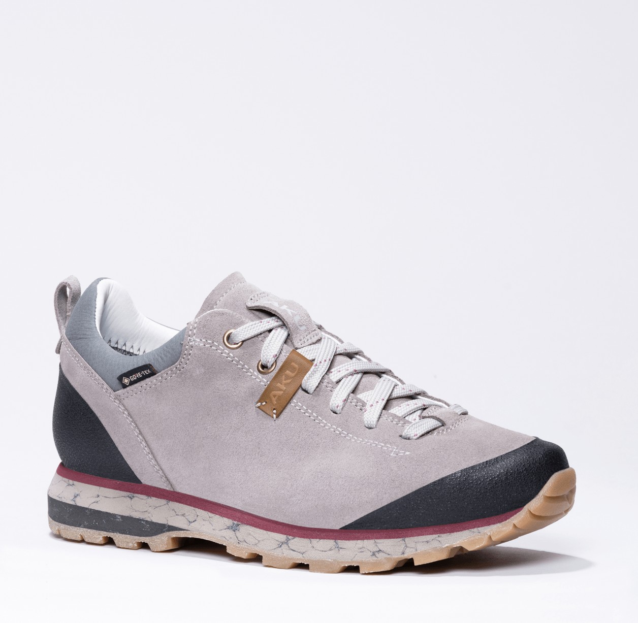 Bellamont IV Suede GTX WS Grigio-Bordeaux