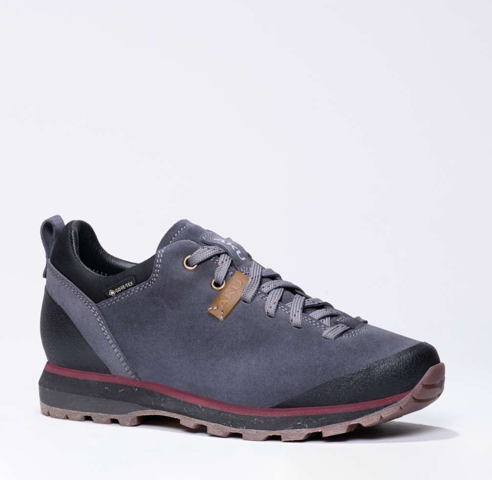 Bellamont IV Suede GTX Ws Antracite-Bordeaux